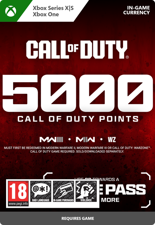 Call of Duty® Points - 5,000