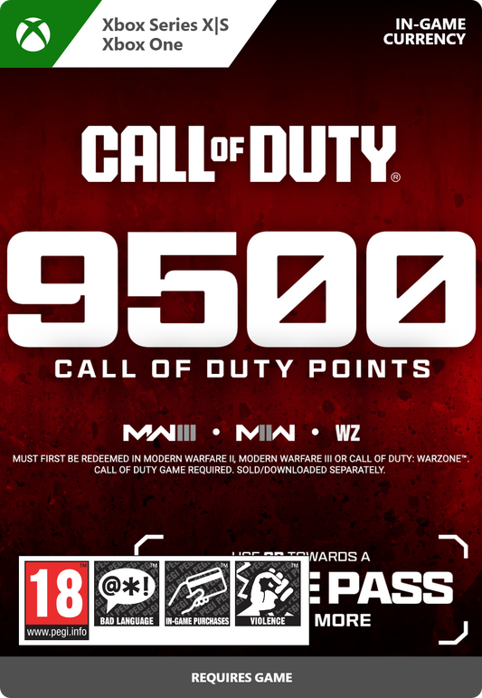 Call of Duty® Points - 9,500